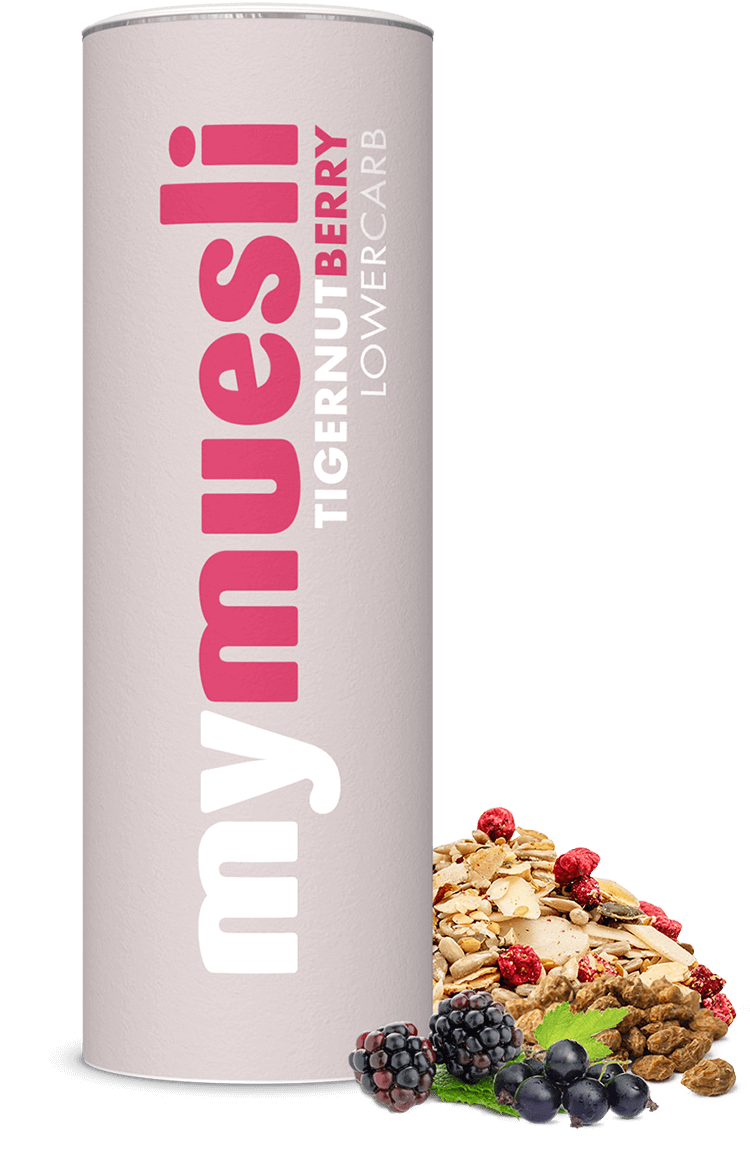 Müsli mit wenig Kohlehydraten und ohne Zucker