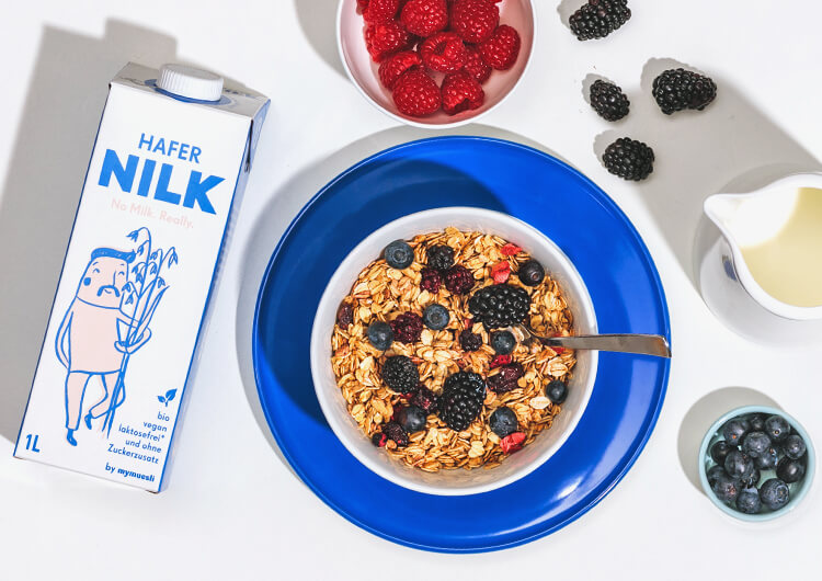 Die vegane Milchalternative Nilk – von mymuesli
