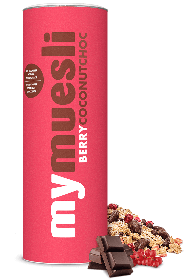 Berry-Coconut-Choc-Müsli von mymuesli