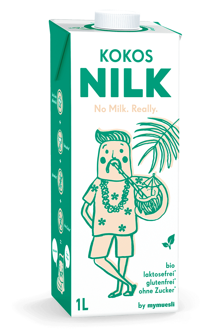 Bio, laktose- und glutenfrei, das ist unsere neue Kokos Nilk