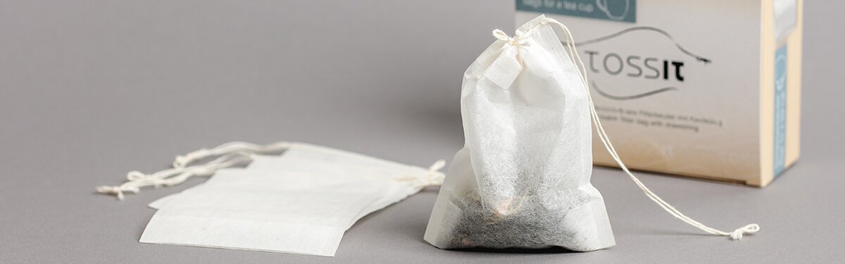 Bio-Blatt-Tee im praktischen Teebeutel.