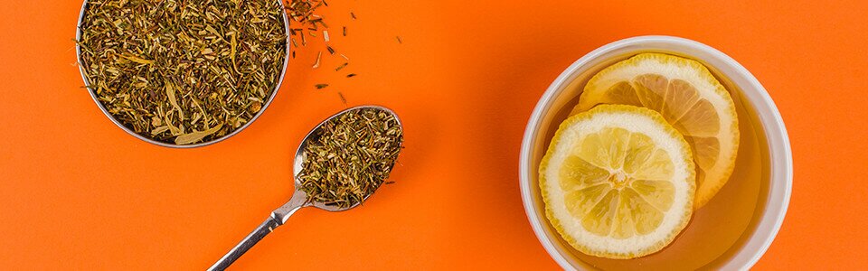 Grüner Rooibos Tee. Besonders mild und ein echter Genießer Tipp.