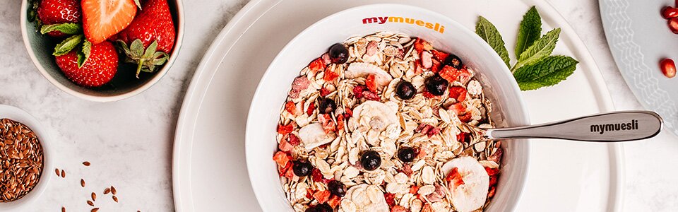 Müsli ohne Zucker für eine figurbewusste Ernährung